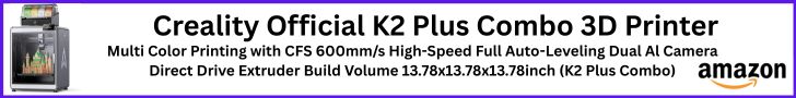 3D printing temperature issues troubleshooting Creality Official K2 Plus Combo 3D Printer banner