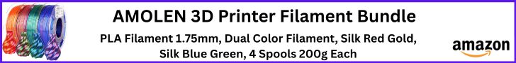 3D Printer Filaments: The Building Blocks of 3D Printing AMOLEN 3D Printer Filament Bundle Banner