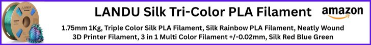 PETG Filament for Durable 3D Prints: A Comprehensive Guide LANDU Silk Tri Color PLA Filament banner