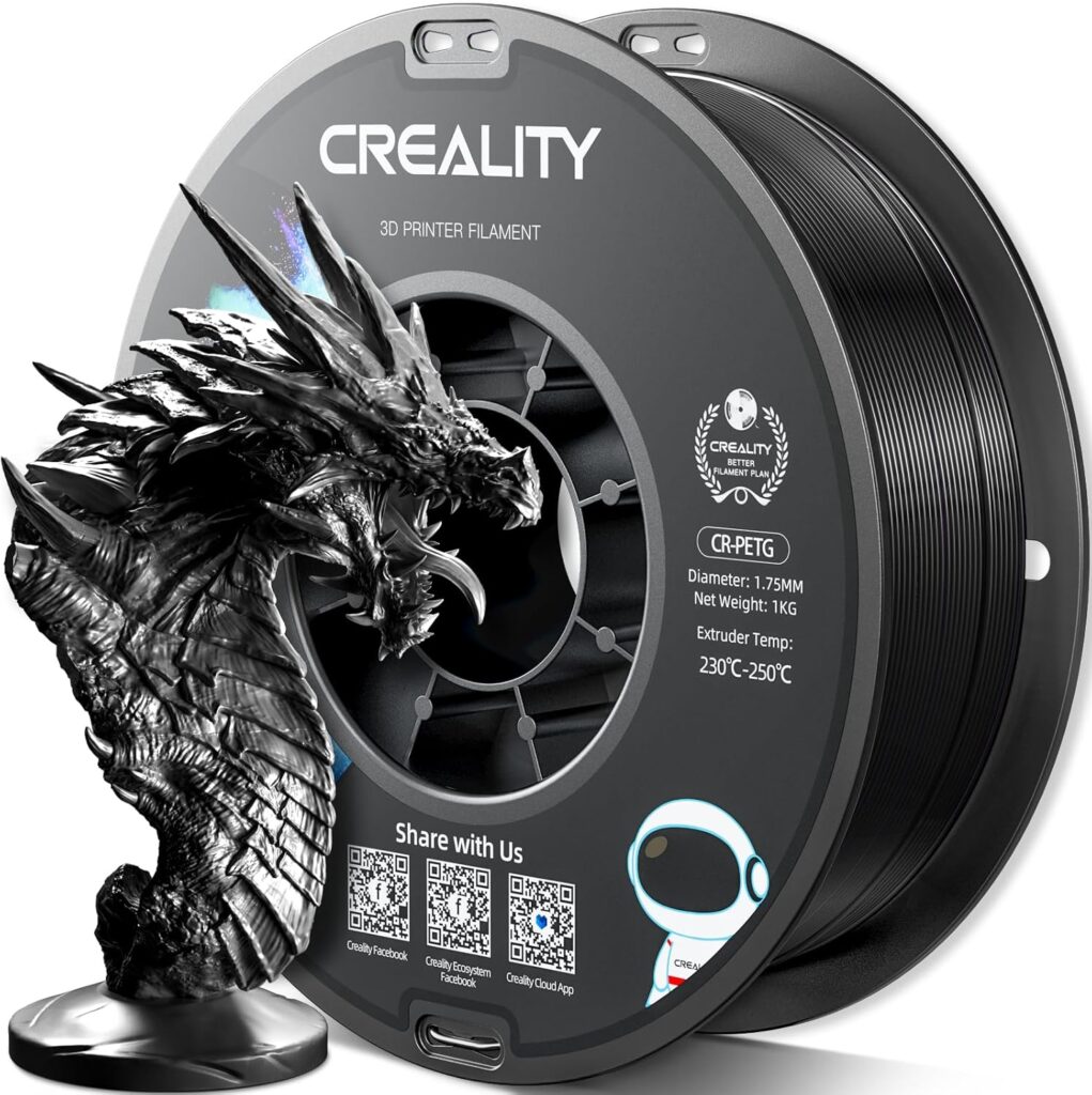 PETG Filament: The Flexible and Durable 3D Printing Solution PETG filament roll