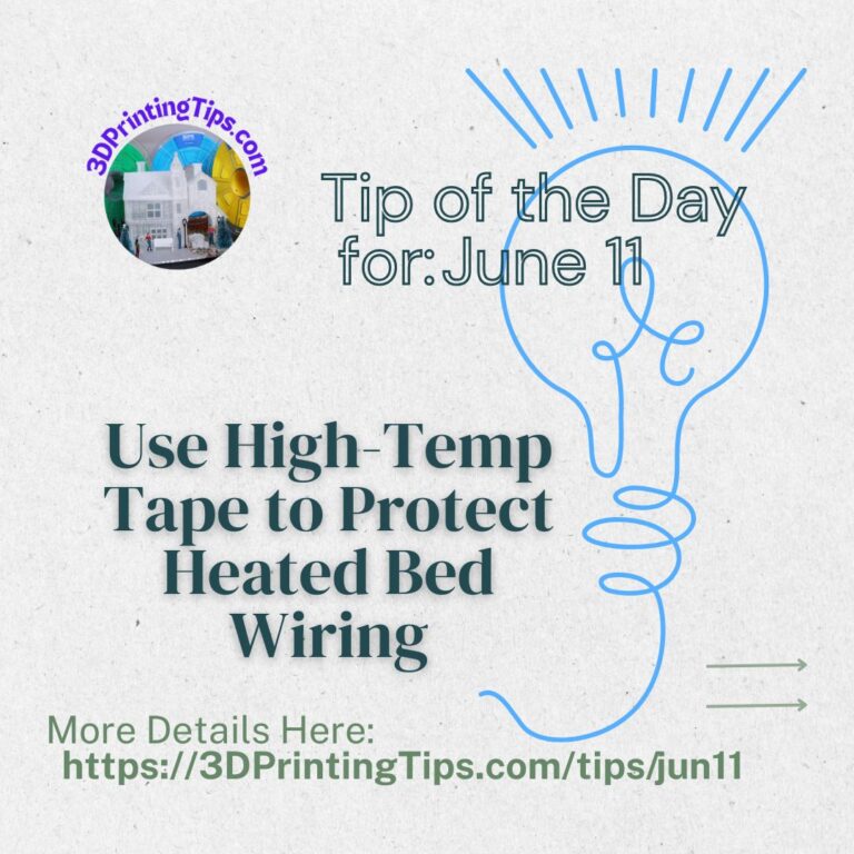 Protect Heated Bed Wiring