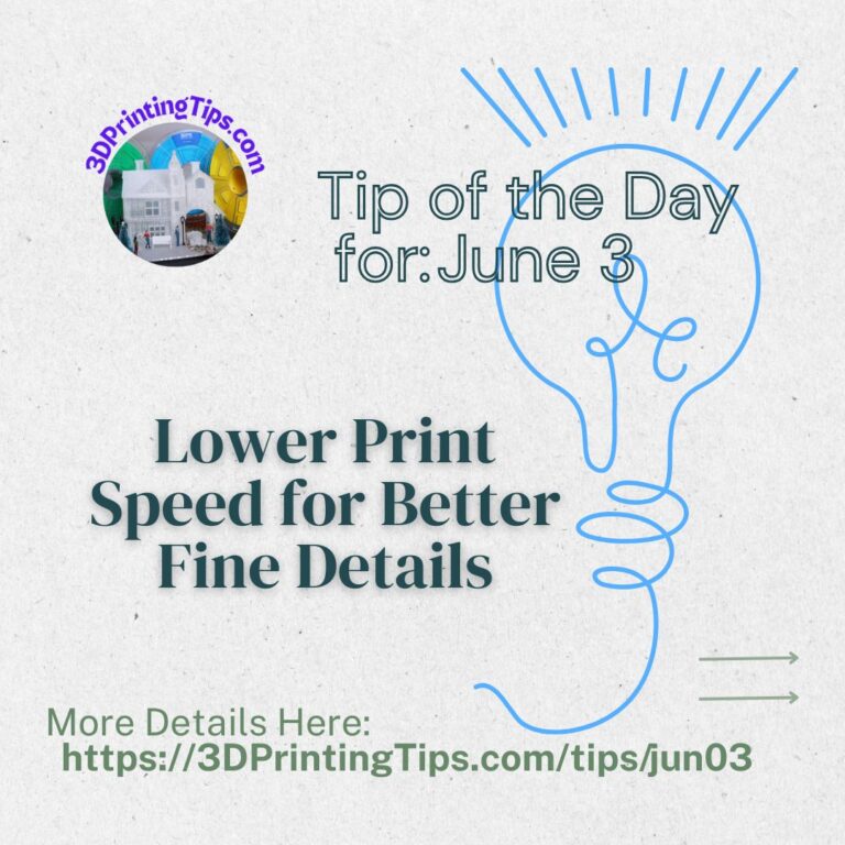 best 3D print speed