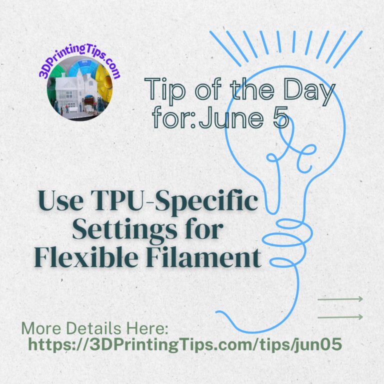 TPU printer settings