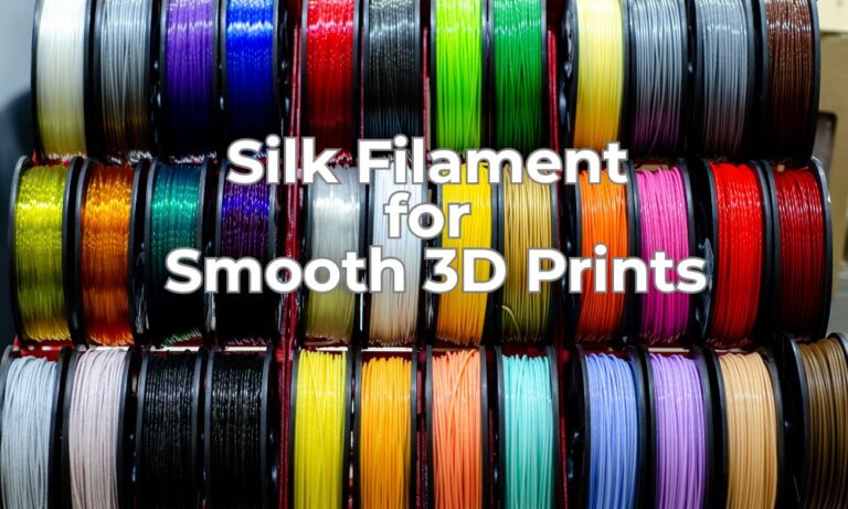 Silk Filament for Smooth 3D Prints