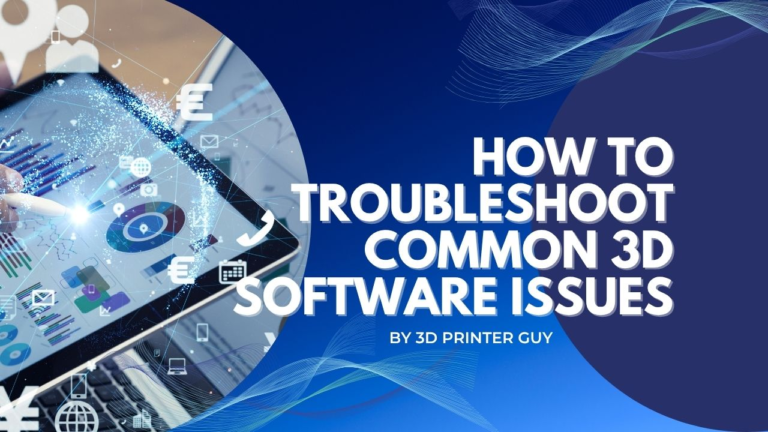 troubleshoot common 3D software issues